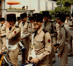 1978 - Service militaire 4ème RIMA Fréjus