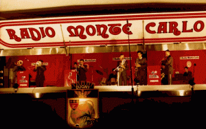 1978 - Concours d'orchestre militaire en direct sur radio Monte Carlo